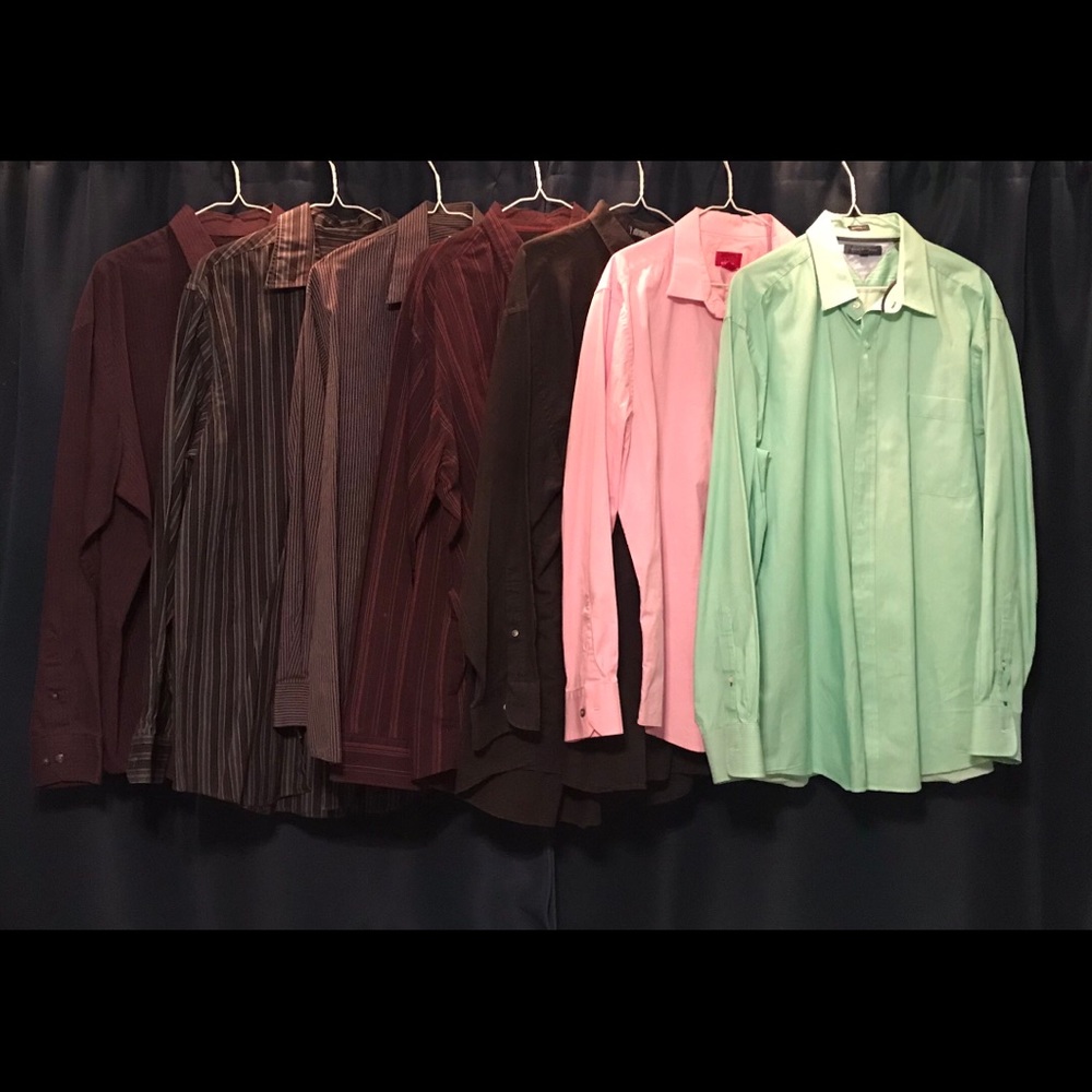 Men’s Name Brand Dress Shirts